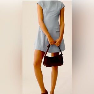 Maeve Anthropologie mock neck dress M